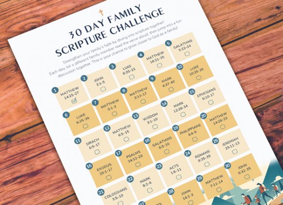 Introducing the 30-Day Family Scripture Challenge